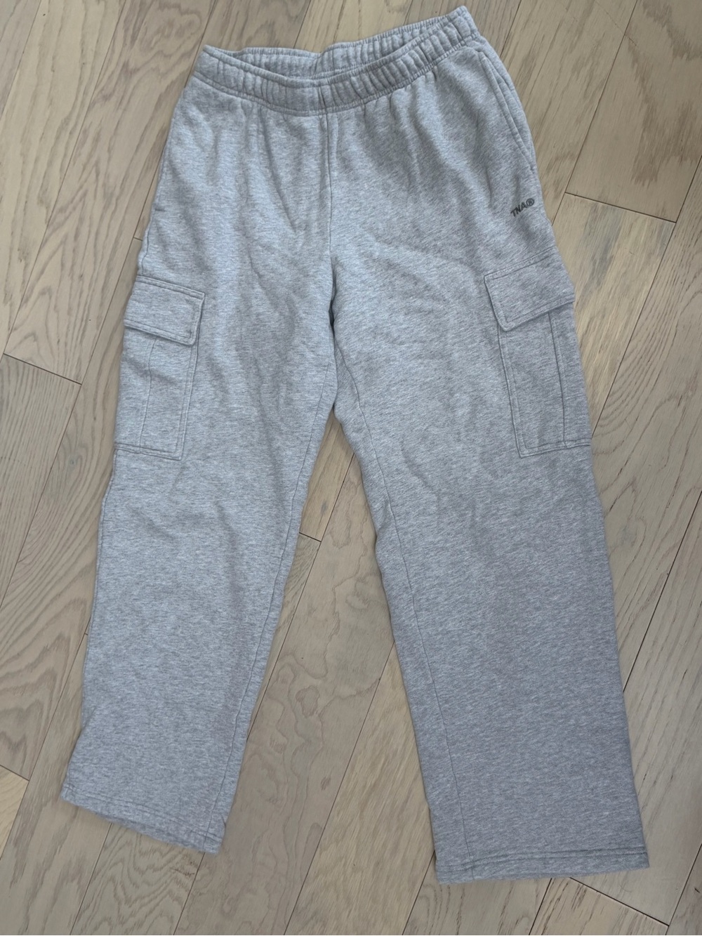 TNA Gray Cargo Sweatpants - Pocketed Casual Joggers